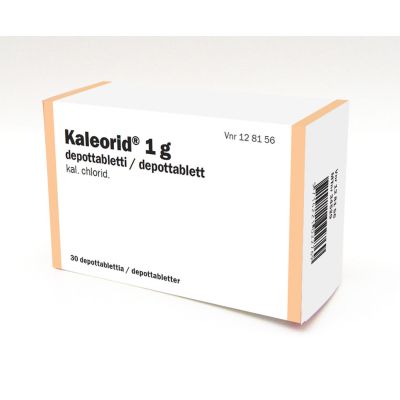 KALEORID depottabletti 1 g 30 fol